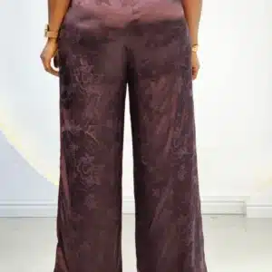 ELASTIC BAND SATIN PANT - Image 3