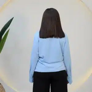 FRONT KNOT BUTTON DOWN SHIRT - Image 9