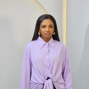 FRONT KNOT BUTTON DOWN SHIRT - Image 4