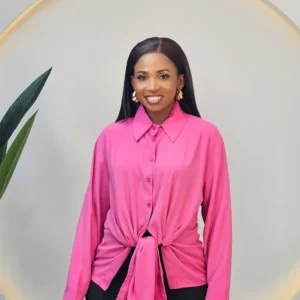 FRONT KNOT BUTTON DOWN SHIRT - Image 2