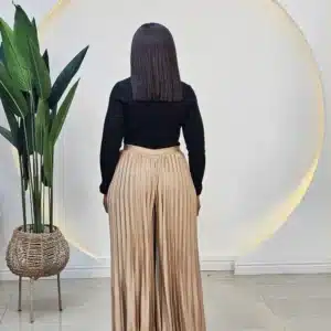 KNIT CROSS CHEST BODYSUIT - Image 6