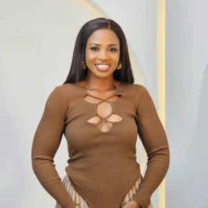 KNIT CROSS CHEST BODYSUIT - Image 2