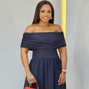 OFF SHOULDER ANKLE DRESS - Image 3