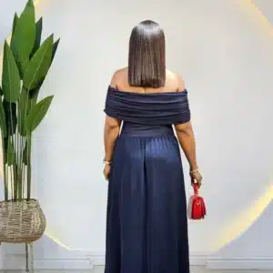 OFF SHOULDER ANKLE DRESS - Image 4