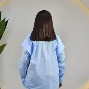 OVERSIZED SHIRT W TIE - Image 9