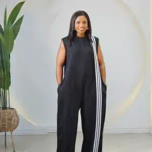 SLEEVELESS FRONT PANEL DUNGAREE