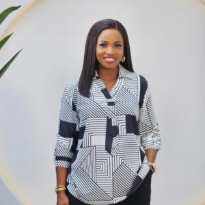 TIE STRIPE PATTERN SHIRT