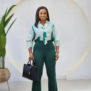 TIE STRIPE PATTERN SHIRT - Image 5