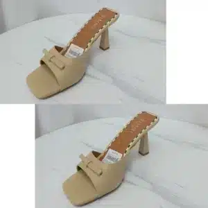 BOW TOP LEATHER MULES - Image 2