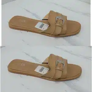 BUCKLE TOP LEATHER SLIPPER - Image 2