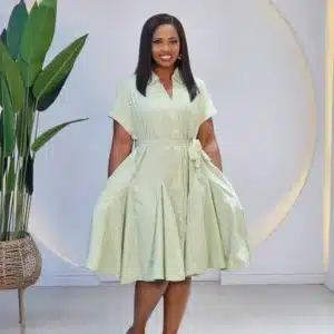 CASEMENT STRIPE DRESS - Image 3