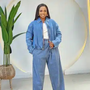 DENIM JACKET & JEAN SET