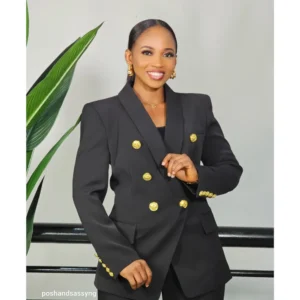 DOUBLE BREASTED BLAZER - Image 3