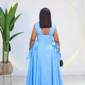 DOUBLE SIDE BOW CORSET SKATER DRESS 6629 - Image 7