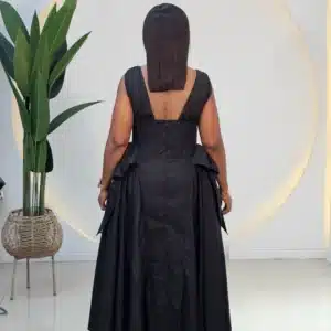 DOUBLE SIDE BOW CORSET SKATER DRESS 6629 - Image 8