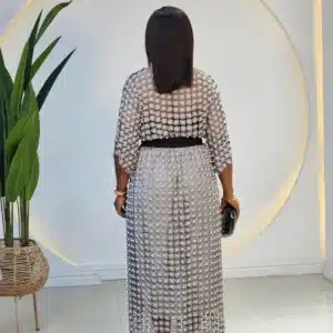 LACE PEARL SKIRT SET - Image 5