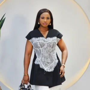 LACE SKIRT & JACKET SET - Image 4