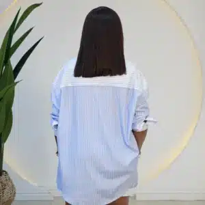 PERFORATED PEARL DETAIL SHORT SET - Image 6