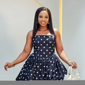 POLKA DOT BUBBLE SHORT DRESS - Image 3