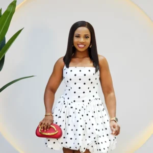 POLKA DOT BUBBLE SHORT DRESS - Image 4