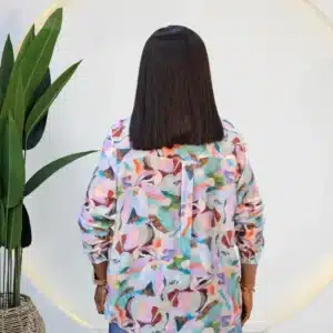 PRINT LONG SLEEVE SHIRT 8901 - Image 7