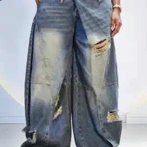 CARGO MOM OVERLAP JEAN - Image 2