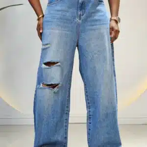 RIPPED MOM JEANS 0409 - Image 2