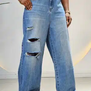 RIPPED MOM JEANS 0409 - Image 3