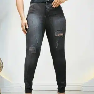 SKINNY RIPPED JEANS - Image 2