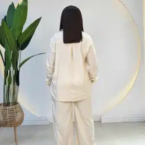 STRIPE LONG SLEEVE PANT SET - Image 4