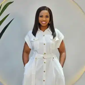 BUTTON DOWN FLARE MILITARY INSPIRED DRESS - Image 4