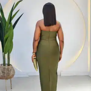 MULTI FRINGE BANDAGE DRESS - Image 5