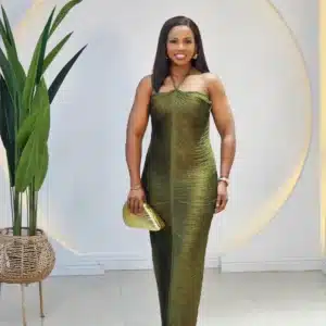 MULTI FRINGE BANDAGE DRESS