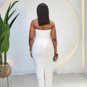 MULTI FRINGE BANDAGE DRESS - Image 4