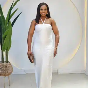 MULTI FRINGE BANDAGE DRESS - Image 2