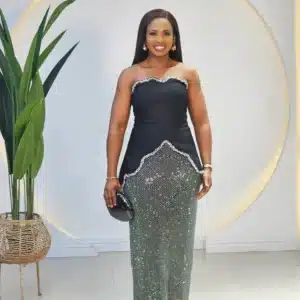 STUD HEM BANDAGE TUBE DRESS