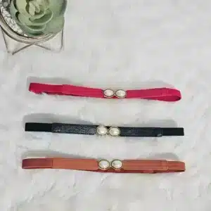 CIRCLE PEARL ELASTIC SLIM BELT