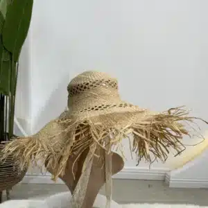 COCONUT PERFORATED BEACH HAT
