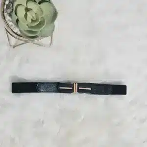 DOUBLE LINE ELASTIC SLIM BELT B59