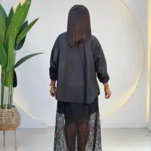 LACE MAXI SKIRT - Image 3