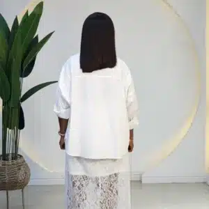 LACE MAXI SKIRT - Image 5