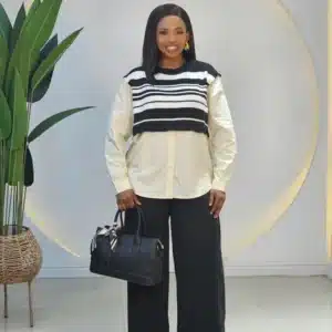 KNIT LONG SLEEVE SHIRT - Image 2