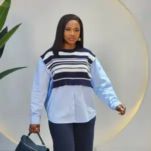 KNIT LONG SLEEVE SHIRT - Image 3