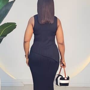 KNIT SLANT SKIRT & TOP SET 2710 - Image 10