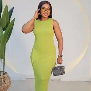 KNIT SLANT SKIRT & TOP SET 2710 - Image 2