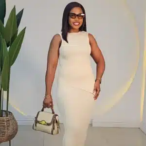 KNIT SLANT SKIRT & TOP SET 2710