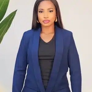 ONE BUTTON BOYFRIEND BLAZER