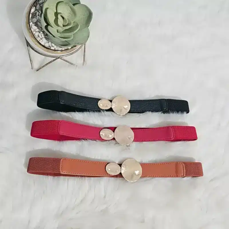 OVAL & CIRCLE SHAPE ELASTIC SLIM BELT