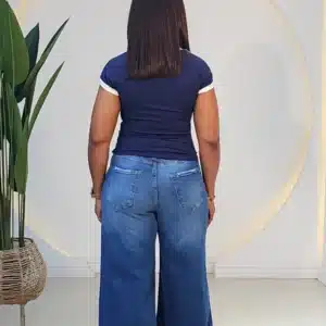 PALAZZO MOM WIDE LEG JEANS 1110 - Image 3