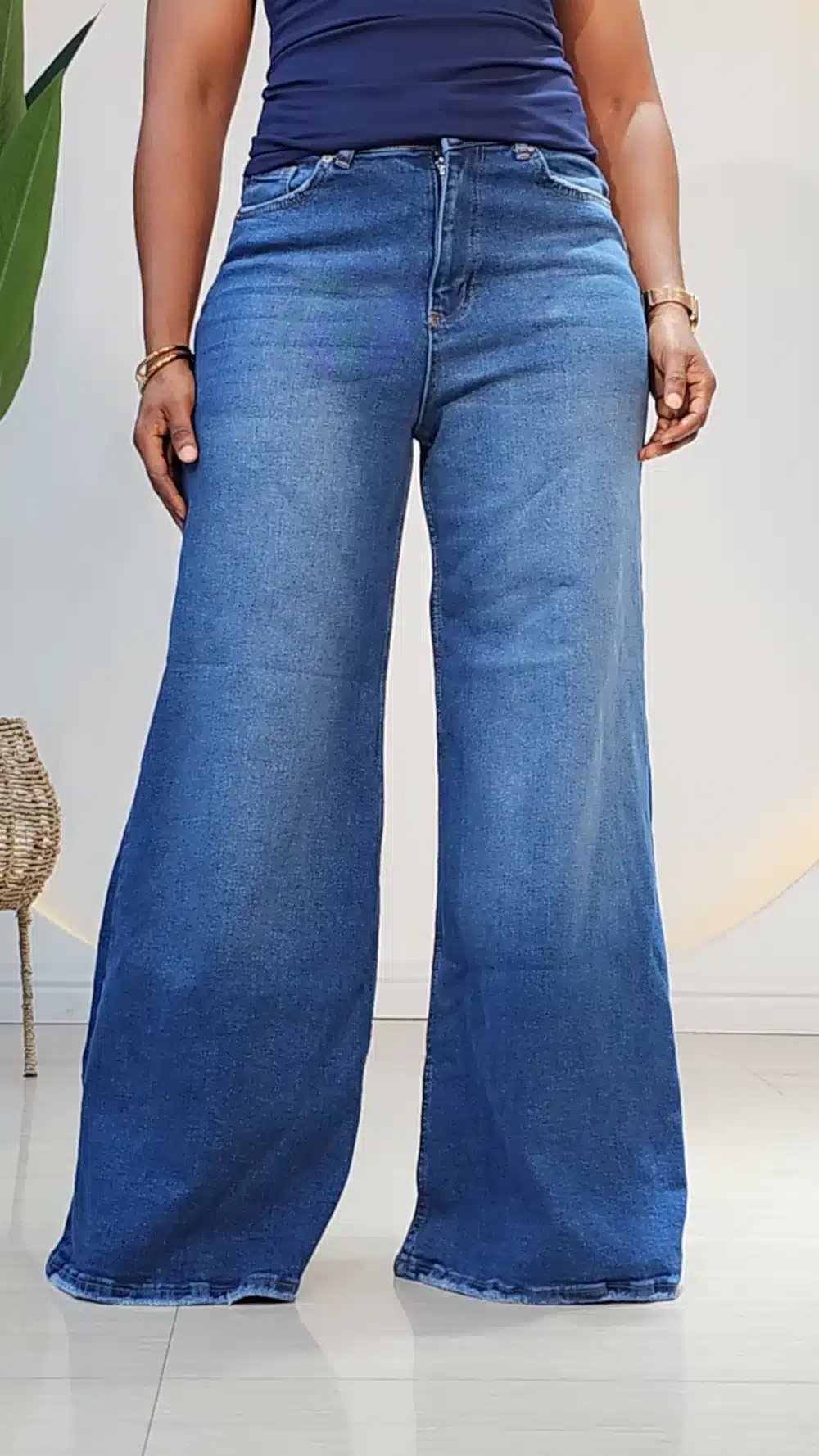 PALAZZO MOM WIDE LEG JEANS 1110